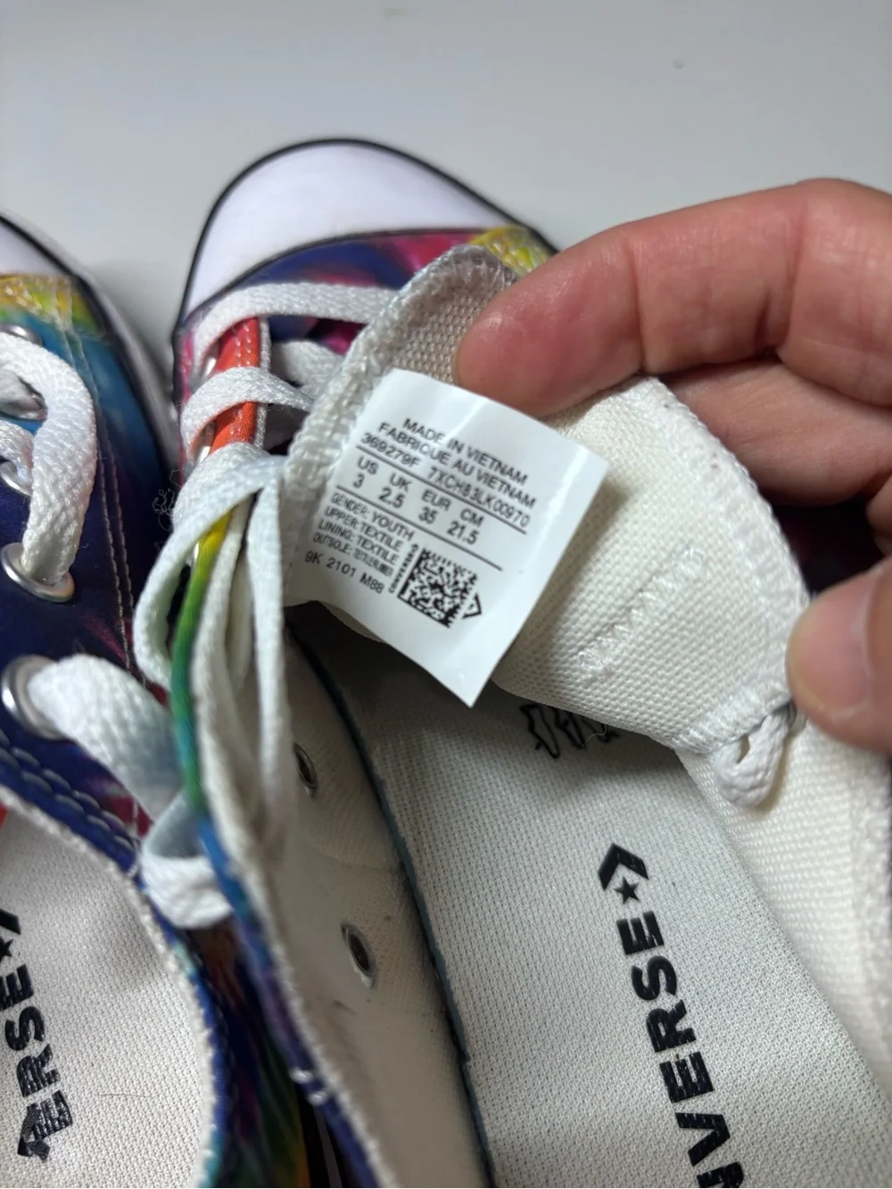 Converse Kids Tie-Dye Low Top Sneakers - Multicolor